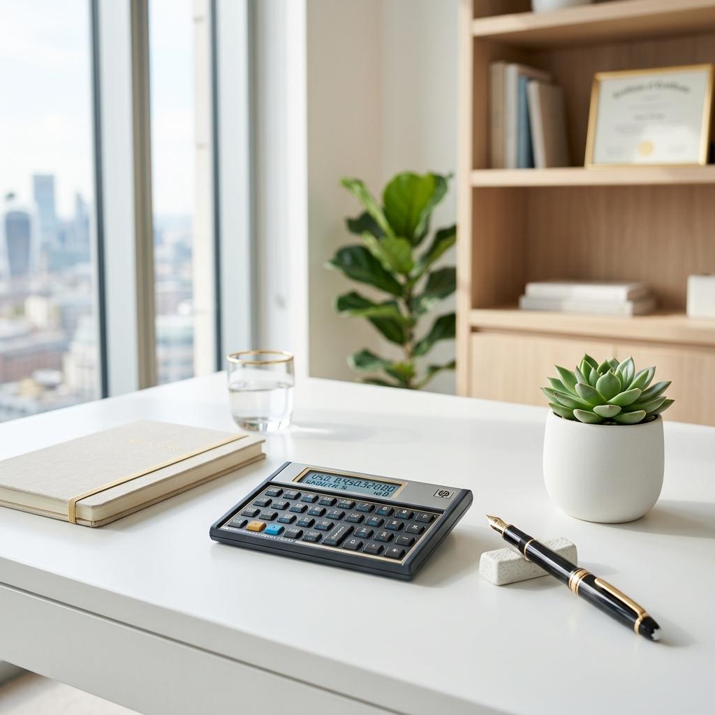 Financial Calculator Background